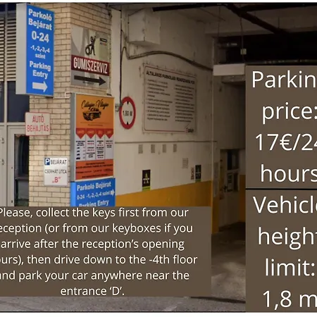 Rooftop With Underground Parking Hotel Budapest