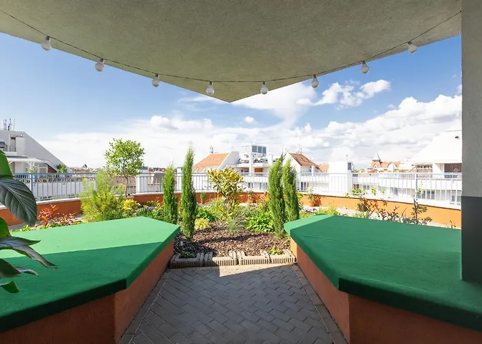 Hotel Rooftop With Underground Parking Budapest