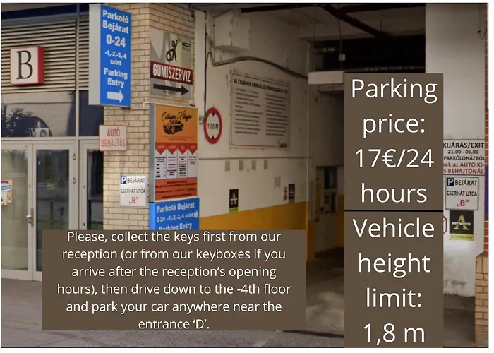 Rooftop With Underground Parking Hotel Budapest